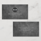 Visitenkarte für das Personal Trainer Logo (Vorne/Hinten)