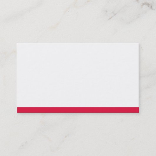 Visitenkarte für das Reisen (Vorderseite)