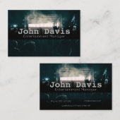 Visitenkarte für den Entertainment Manager (Vorne/Hinten)