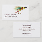 Visitenkarte für den Fang (Vorne/Hinten)