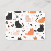 Visitenkarte für den Fang (Rückseite)