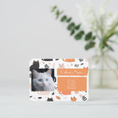 Visitenkarte für den Fang (Stehend Vorderseite)