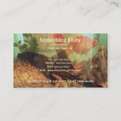 Visitenkarte für den Fischfang (Vorderseite)