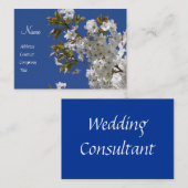 Visitenkarte für den Hochzeitsberater (Vorne/Hinten)