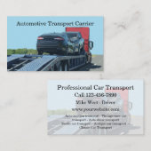 Visitenkarte für den Kfz-Transport (Vorne/Hinten)