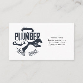 Visitenkarte für den Klempner