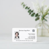 Visitenkarte für den Kreditnehmer (Stehend Vorderseite)