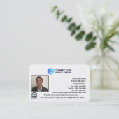 Visitenkarte für den Kreditnehmer (Stehend Vorderseite)