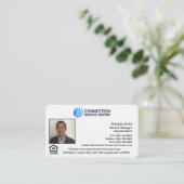 Visitenkarte für den Kreditnehmer (Stehend Vorderseite)