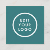 Visitenkarte für den Kunden Begleitkarte (Rückseite)