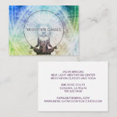 Visitenkarte für den Mediationsleiter (Vorne/Hinten)