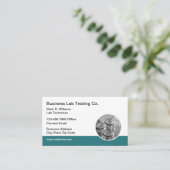 Visitenkarte für den medizinischen Labrador (Stehend Vorderseite)