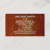 Visitenkarte für den Metallsammelbereich (Rückseite)