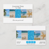 Visitenkarte für den persönlichen Reiseführer (Vorne/Hinten)