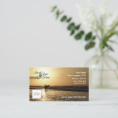 Visitenkarte für den Surfer (Stehend Vorderseite)