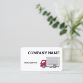 Visitenkarte für den Transport von Unternehmen (Stehend Vorderseite)