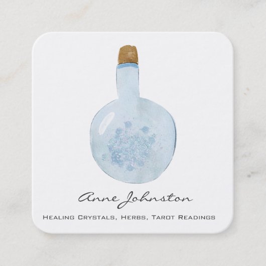 Visitenkarte für den Zaubertrank (Vorderseite)