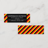 Visitenkarte für Deutschlehrer (Vorne/Hinten)