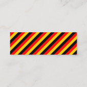 Visitenkarte für Deutschlehrer (Rückseite)