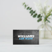 Visitenkarte für die Abdeckung der metallischen Ob (Stehend Vorderseite)