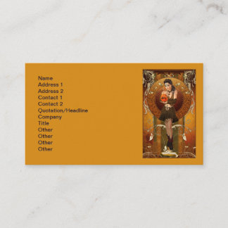 Visitenkarte für die Conjuror Card