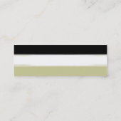 Visitenkarte für die Innenausstattung (Rückseite)