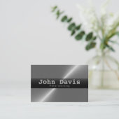 Visitenkarte für die Metallverarbeitung (Stehend Vorderseite)