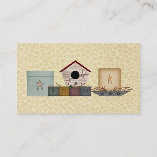 Visitenkarte für die Sammlung (Rückseite)