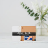 Visitenkarte für digitales Marketing (Stehend Vorderseite)