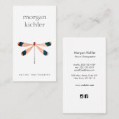 Visitenkarte für Dragonfly-Naturfotografen (Vorne/Hinten)