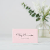 Visitenkarte für Eventplaner Elegant Professionell (Stehend Vorderseite)