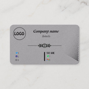 Visitenkarte für exklusive Designs