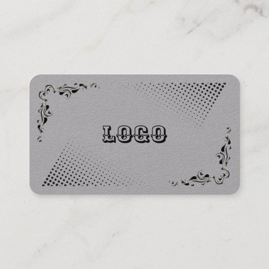 Visitenkarte für exklusive Designs (Rückseite)