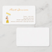 Visitenkarte für Farbdienste (Vorne/Hinten)