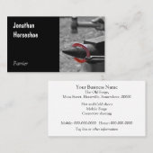 Visitenkarte für Farrier-Hufeisen (Vorne/Hinten)