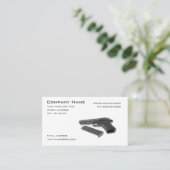 Visitenkarte für Feuerwaffenhändler (Stehend Vorderseite)