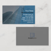 Visitenkarte für Finanzberater (Vorne/Hinten)