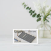 Visitenkarte für Finanzplaner (Stehend Vorderseite)