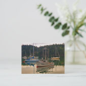 Visitenkarte für Fischereifahrzeuge und Segelboote (Stehend Vorderseite)