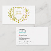 Visitenkarte für Fitness-Trainer (Vorne/Hinten)