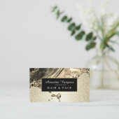 Visitenkarte für Flüssiggold (Stehend Vorderseite)