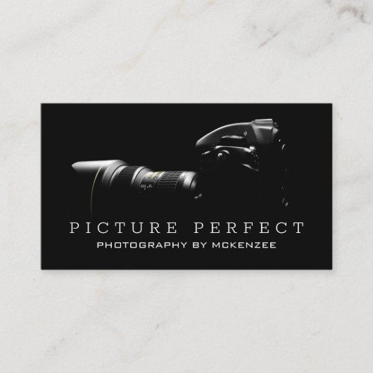 Visitenkarte für Fotografen (Vorderseite)
