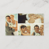 Visitenkarte für Fotografen (Rückseite)