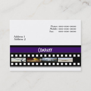 Visitenkarte für Fotografen