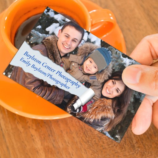 Visitenkarte für Fotografen