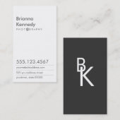 Visitenkarte für Fotografen (Vorne/Hinten)