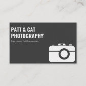 Visitenkarte für Fotografen (Vorderseite)