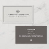 Visitenkarte für Fotografen (Vorne/Hinten)