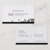 Visitenkarte für Fotografen (Vorne/Hinten)