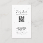 Visitenkarte für Fotografen | DP7 (Rückseite)